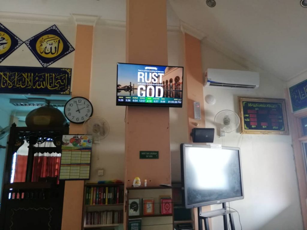 sistem tv masjid
