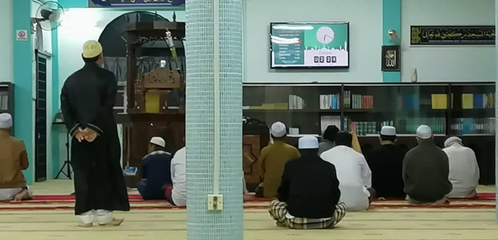 Sistem Waktu Solat dan Info TV Masjid